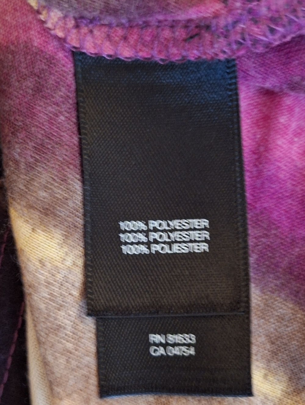 Kenneth Cole New York Yellow, Magenta & Brown Striped Tank. NWT Size XL - Picture 9 of 9